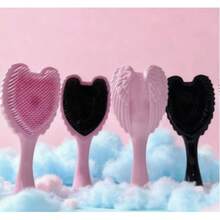 Sisir Rambut Mini Angel Profesional, Sisir Pijat Anti-Kusut, Anti-Statik, Anti-Frizz untuk Wanita, Alat Penataan Rambut Salon - Beraneka warna - View 9