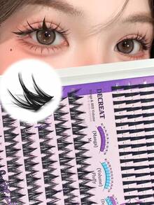Spikes False Eyelashes, Soft And Flexible, Can Be Paired With Any Makeup Look, Ultra-Fine Lash Roots, Create Natural And Lightweight Lash Extension Effect, Help You Create Charming Anime Style Eyelashes - View 2