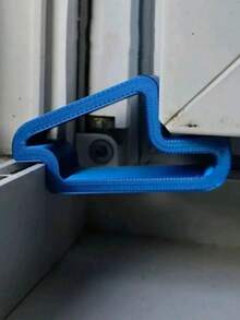 1/5pcs Door And Window Stopper, Durable Anti-Collision Buffer Strip And Rail Lock Set, Suitable For Balcony Partition, Ventilation And Privacy Protection, Easy Installation, Fit For Patio Door, Bedroom Essential, Home Gift - Multicolor - View 2