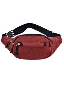 Bolso de cintura unisex, bolso de negocios de gran capacidad multifuncional, billetera para teléfono de deportes al aire libre duradera (posición de la hebilla no fija) - Multicolor - Ver 13