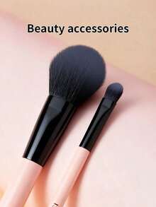 Elegantes süßes rosa Mode-Make-up-Pinselset mit tragbarem Aufbewahrungseimer, praktischer integrierter Aufbewahrungsbox, praktisches tägliches Reise-Beauty-Tool, luxuriöses kleines Geschenk für Make-up-Enthusiasten und Freunde GUCCI-GIFT-25 - Pink - Übersicht 5