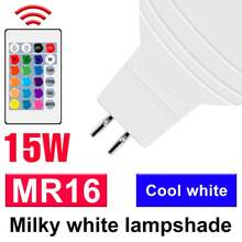 CanLing 15W RGB LED Bulb E27/E26 Spotlight GU10 Recessed Ceiling Light MR16 Pendant Light Bulb E14 4 Dynamic Modes 15 Colors Dimmable Color Changing Atmosphere Light GU5.3 Smart Remote Control Home Gaming Living Room Bedroom Party Decoration Ambient Night Light 85-265V - LED Bulb - View 23