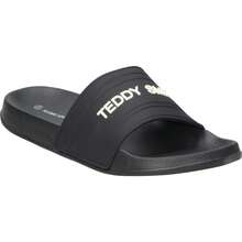 XTI | Men's XTI Flip-Flops – Black Slide Flip-Flops – Summer Pool Flip-Flops – Slip-On – Non-Slip Sole – Model 120099 - Black - View 2