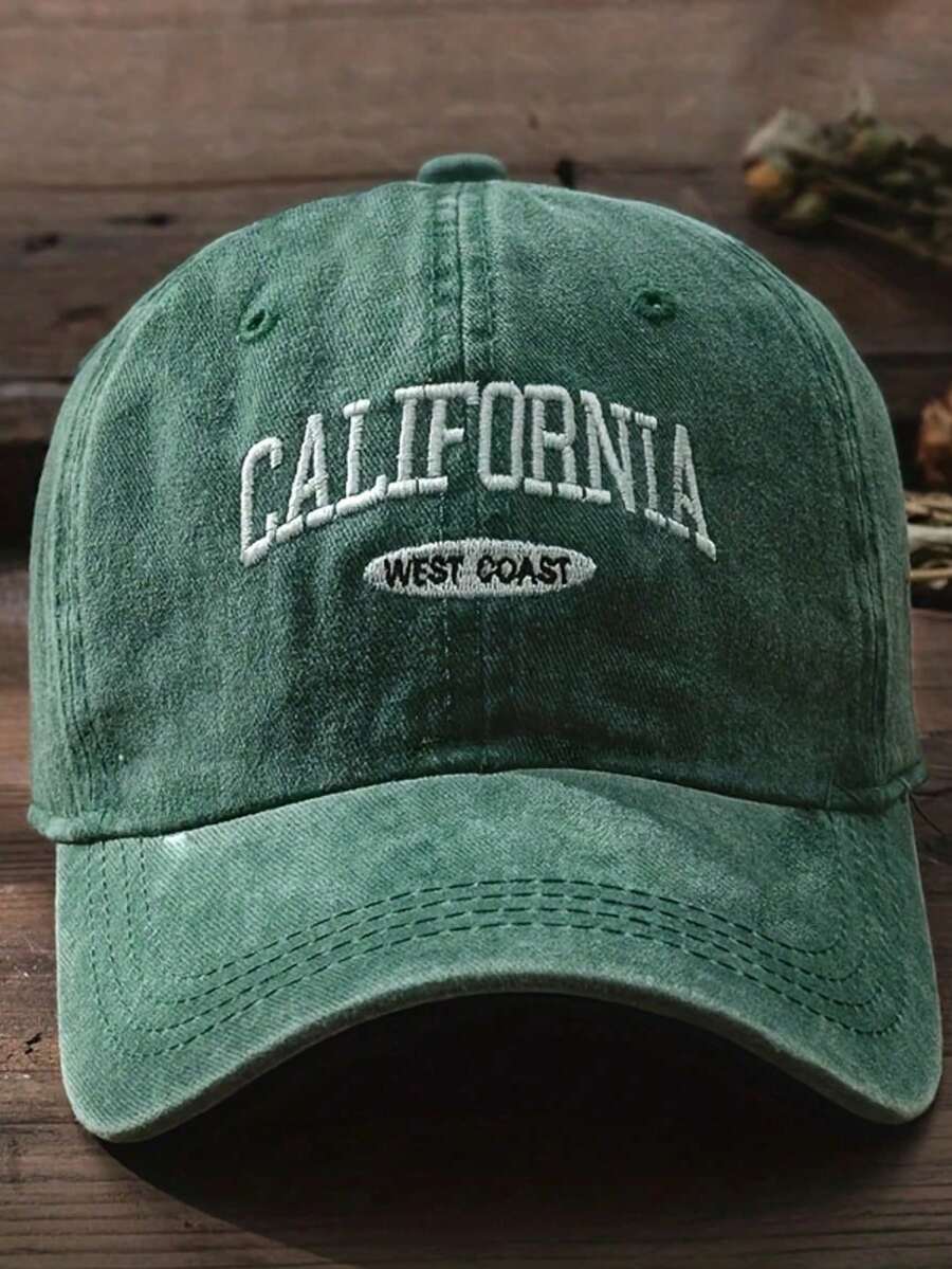 1 Piece Casual Baseball Cap With Outdoor Protection, Music Festival Gift - Green - View 1