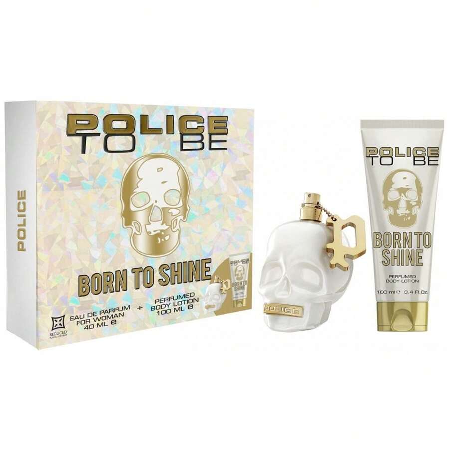 Police To Be Born To Shine Gift Set 40ml EDP Spray - Body Lotion 100ml - Other - View 1
