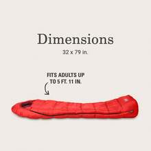 Coleman Sleeping Bag-Tidelands 40° Mummy Sleeping Bag For Adults Variant 1 - 沒有任何 - 查看 5