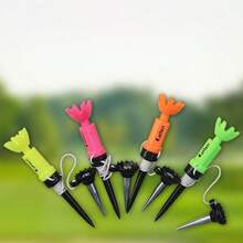 2pcs Golf Magnetic Ball Markers, Low Resistance Long Distance Ultra Stable Ultra Durable Adjustable Length Ball Holder - Multicolor - View 2
