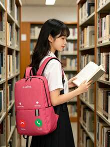 Schoolbag Laptop Bag Shoulder Bag Travel Bag Sports Bag College Bag School College Business Outdoor Hiking Camping Sports Casual Backpack - Multicolor - View 4