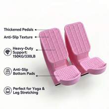 2pcs Professional Leg & Ankle Stretching Board, Multi-Function Foot Pedal, Muscle Tightener, Improves Foot Arch Flexibility, Foot & Calf Massage And Stretching Equipment, Yoga Fitness Accessory - Multiple Styles - View 4