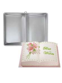 Book-Shaped Cake Mold Baking Tool Kitchen DIY Cake Baking Pan Anodized Aluminum 1pc - View 1