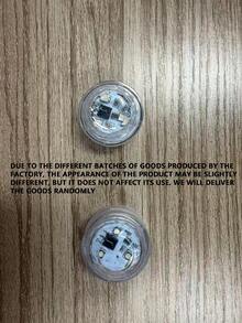 8pcs/Set New Car LED Colorful Atmosphere Lights With Wireless Remote Control, LED Decorative Lights, Base Lights, No Installation Required - Multicolor - View 13