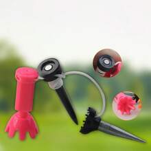 2pcs Golf Magnetic Ball Markers, Low Resistance Long Distance Ultra Stable Ultra Durable Adjustable Length Ball Holder - Multicolor - View 4
