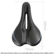1pc Hollow Gradient 3D Cycling Saddle, Comfortable Road/Mountain Bike Seat, Suitable For Road/Mountain Bike Riding Equipment - Multicolor - View 8