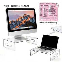 1pc Transparent Acrylic Bookshelf - Acrylic Bookshelf With 2 Book Clips, Open Bookshelf For Display And Reading, Suitable For Art, Bible, Cookbook, Easel, Magazine, Textbook - Sets - View 9