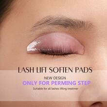 Eyelash Perm Pads, Eyelash Perm Shields Flat, Ultra-Thin And Sticky, Suitable For The First Step Of Eyelash Perming, Multi-Purpose As Eye Patches Or Eyelash Tape, Suitable For Beauty Salons - Clear - View 6