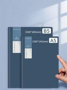1 Set (4/1pc) A5 Multi-Color Notebooks, Available For Boys And Girls, Beige Inner Pages Eye-Friendly Lined Notebook, Home Record Book, Office Memo Pad, School Writing Notebook, Suitable For Students, Staff, Back To School Supplies - Multicolor - View 4