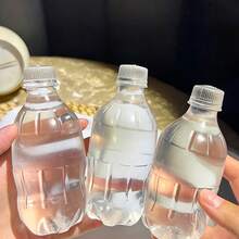 1個迷你透明水瓶擠壓玩具，透明液體水感紓壓玩具，便攜瓶狀兒童焦慮緩解玩具，口袋新奇玩具，桌面裝飾 - 彩色 - 查看 2