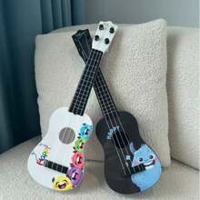 Ukulele For Kids Children's Musical Toy Mini 4-String Guitar, Beginner Ukulele Instrument Toy For Boys And Girls, Parent-Child Interactive Musical Toy, Kindergarten Early Education Instrument Teaching Aid, Portable Children's Musical Enlightenment Guitar For 3, 4, 5, 6 Years Old, Realistic Playable Sounding Guitar, Birthday Gift For Boys And Girls - Multicolor - View 13
