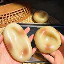 1pc/Random Color Realistic Soft Potato Mash Squishy Ball Handmade DIY Stress Relief Venting Toy Hot-Selling Sand Sound - Multicolor - View 7