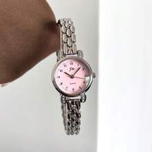 gedi Women's Fashion Creative Multifunctional Mini Personalized Quartz Watch, Suitable For Daily Wear, Birthday Gift, Back To School, Thanksgiving, Romantic Occasions, Perfect Gift - Gold - View 7