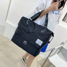Summer New Travel Bag | Large Capacity Water-Resistant Gym Bag | Handheld & Crossbody Dual-Use Design | Essential For Short Business Trips/Gym/Weekend Trips | Lightweight & Durable Nylon Material - Multicolor - View 3