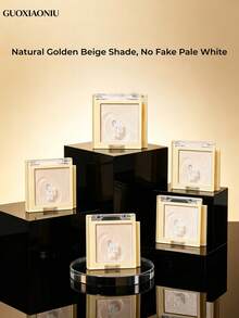 GUOXIAONIU Iluminador Líquido Dorado Beige, Brillo Líquido Multiusos para Cara y Body, Acabado Luminoso Natural Hidratante, Gotas de Brillo Líquido de Larga Duración Resistentes al Agua y a las Manchas, Adecuado para Pómulos, Clavículas, Piernas - #Beige dorado - Ver 7