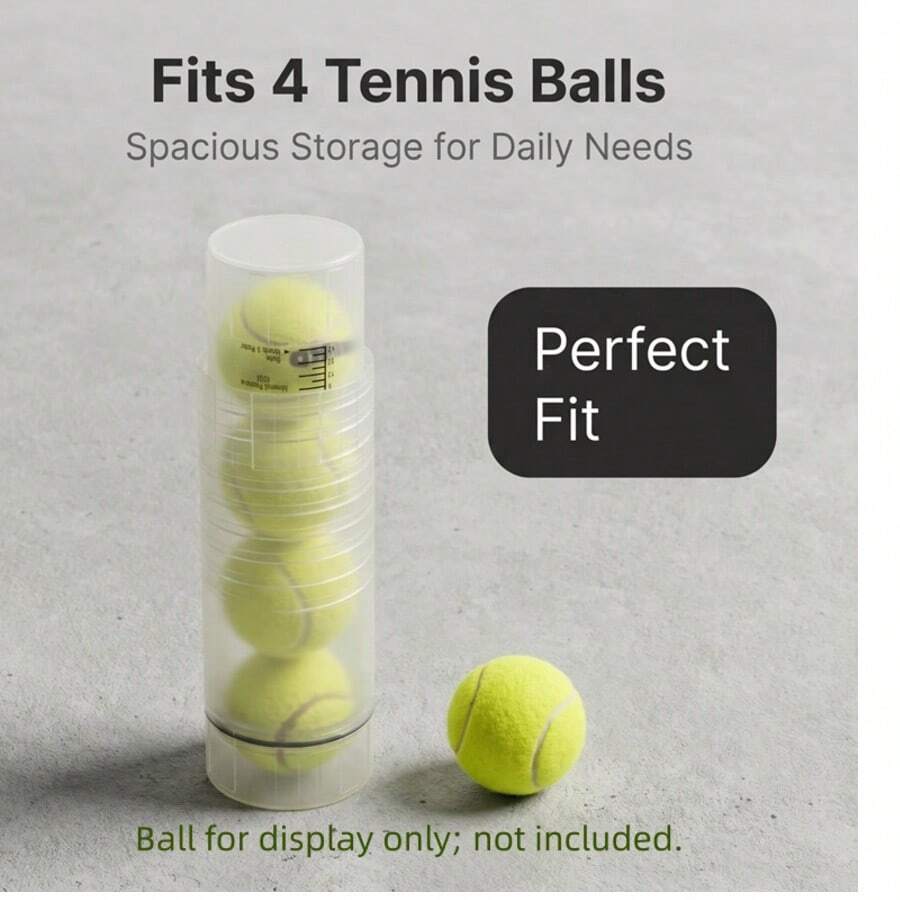 2026 Neuer Tennisball-Druckerhalter - stellt die Form von Strandtennisbällen wieder her, schützt springende Bälle, kann 4 Bälle halten, ideales Urlaubsgeschenk für Sportfans - Verschiedenfarbig - Übersicht 1