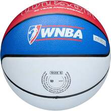 Wilson WNBA 30th Anniversary Legacy Indoor/Outdoor Basketball Variant 2 - Red/White/Blue - View 6