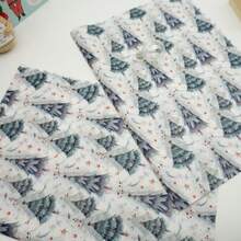 10/30/50 Sheets Wrapping Tissue Paper - Vintage Nordic Christmas Tree Pine Pattern Wrapping Paper, Birthday Party Decor Paper, Gift Wrapping Tissue, Suitable For, Bouquet Wrapping, Wedding Decor, Christmas, Valentine'S Day, Halloween, Summer - View 3
