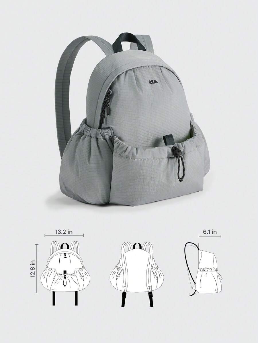 Mochila Ligera Expandible Beneunder LC183 - Gris - Ver 1