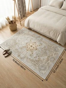 Hellfarbener Teppich im Boho-Stil für Wohnzimmer, große Größe, weich, geeignet für Küche, Esszimmer, Schlafzimmer, Innen-/Außenbereich, Büro, Lobby, rutschfeste Fußmatte, Flur, Arbeitszimmer, Feiertags-Dekoteppich - Verschiedenfarbig - Übersicht 13