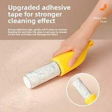 Mini Portable Reusable Lint Roller, Portable Hair Remover, Detachable Design, Sticky Lint Roller, Lint Brush Roller, Mini Portable Lint Roller For Removing Dust From Clothes, Carpets, Pet Hair, Travel Size Lint Roller - View 7