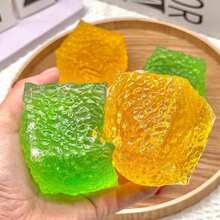 1 pieza Nuevo Juguete Squishy de Cubo de Panal de Abeja de Maltosa, Juguete de Alivio del Estrés de Rebote Lento para la Punta de los Dedos, Diseño Realista y Lindo, Adecuado como Regalo de Relajación para Adolescentes Niños y Niñas, Regalo de Pascua, Vacaciones y Día de San Valentín - Multicolor - Ver 5