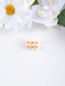 Kleine Blumen- und Herzform Ton-Schneideformen, sauber schneidende, antihaftende, langanhaltend Ton-Schneideformen für Schmuckherstellung, DIY handgemachte Ohrringe Schmuckherstellungs-Set - Blumenherz - Übersicht 16