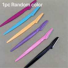 30/12/1pc Eyebrow And Facial Razor, Suitable For Eyebrows, Lips, Chin, Peach Fuzz Hair Removal, Essential Hairdressing Product And Accessory For Hair Salon, Beauty Shop And Travel, Women's Beauty Tool, Makeup Tool, Gift - Multiple Styles - View 12