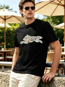 Men T-Shirts - Black - View 2