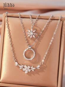 Collar de moda Y2K, accesorio retro para el cuello de chicas modernas - Plata 6 - Ver 10
