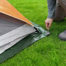 RV Heavy Duty Moisture-Proof Waterproof Mat, Waterproof Dust-Proof Ground Sheet, Essential For RV Outdoor Camping And Picnic - Green - View 5