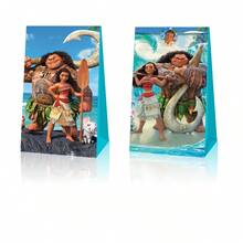 Disney 24-Piece Moana Gift Bag Set, Cartoon-Themed Party Supplies Set, Gift Wrapping Accessories, Party Gift Bags, Suitable For Birthday Gifts. - Multicolor - View 5