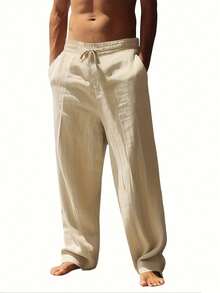 Men's Cross-Border Outdoor Casual Sports Pants - 米色 - 查看 8
