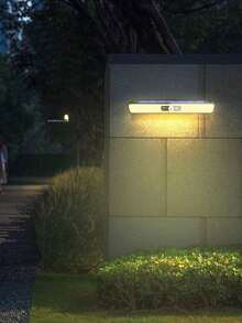 Solar Clip-On Landscape Light, Outdoor Waterproof Solar Wall Light, 3 Lighting Modes, With Motion Sensor, Suitable For Garden Walls, Yard Paths, Can Be Used For Yard, Passage, Path Lighting, Christmas, Thanksgiving Gifts - Multicolor - View 7