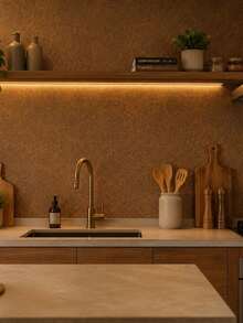 Self-Adhesive PVC Wallpaper, Washable, Decorative Wood Pattern, 5m X 10m Roll, For Home Renovation And Decoration, Living Room, Bedroom, Kitchen, Furniture, Patterned Wall Covering. - F203 - 查看 1