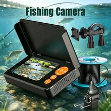 Underwater Fishing Camera 1080P HD, Portable Fish Finder With 4.3" LCD Display & Infrared Night Vision Light, IP68 Waterproof & 5000mAh, Fishing Camera For Ice Lake Boat Kayak Fishing - 49.21ft/590.55in - Black - View 5