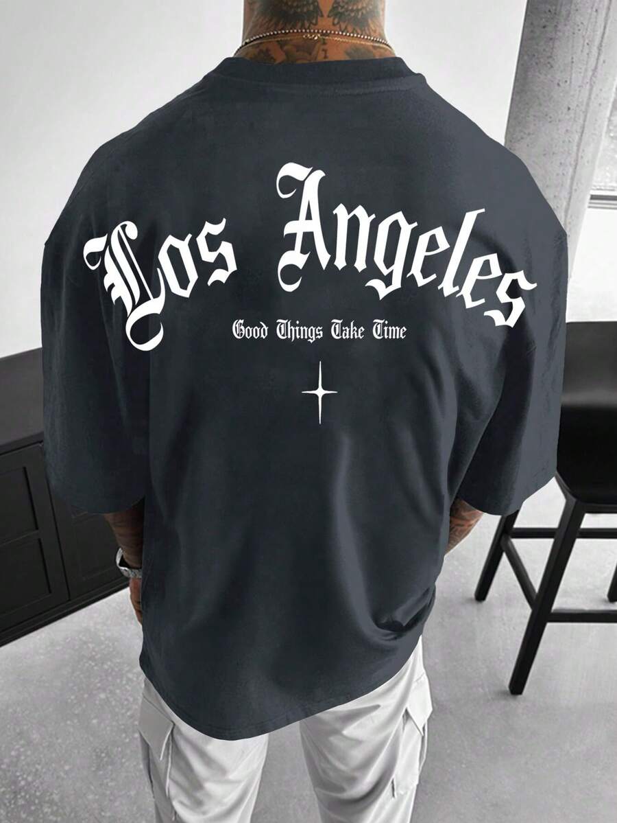 Men T-Shirts - Black - View 1