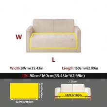 1PC Linen-Like Pet-Resistant Non-Slip Sofa Cushion, Label-Decorated Simple Style Mat, Four-Season Universal Machine-Washable Sofa Protector Cover. - Multiple Styles 1 - View 43