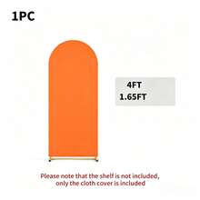 Arch Covers,Arch Backdrop Stand Fitted Cover For Wedding Birthday Party Or Halloween Ceremony Banquet Decoration(Orange,Cover Only) - View 10
