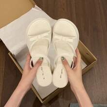 Women Slides - White - View 6