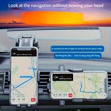Car Phone Holder Dashboard Mount, 360 Degree Rotatable Adjustable, Equipped With Strong Suction Cup, Anti-Slip High Stability Phone Holder, Compatible With All Smartphones - Multicolor - View 9