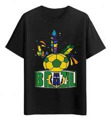 Balón De Fútbol Brasil - Negro - Ver 1