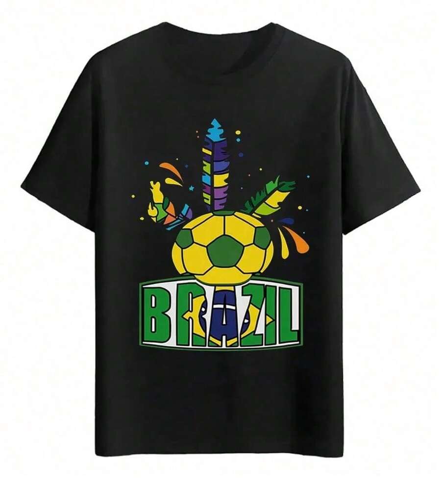 Balón De Fútbol Brasil - Negro - Ver 1